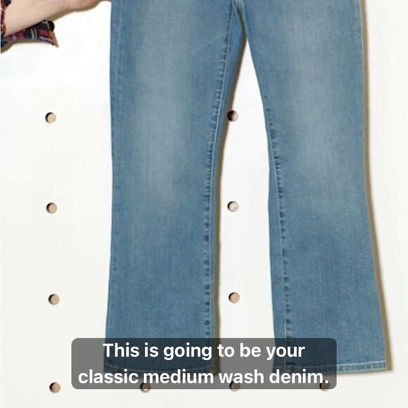 EDWIN ANTHROPOLOGIE  Women’s Cassia Crop Mini Bootcut Jeans in the Size 25 - Picture 15 of 15